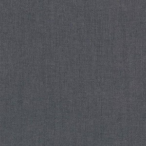 Charcoal Gray Linen, Fabric by the half Yard, Brussels Washer Linen in Charcoal