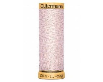 Pink Sewing Thread, Gutermann 5030, Mercerized Cotton Thread, 110 Yards, Gutermann Thread in Light Pink