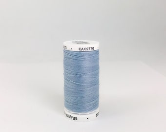 Sewing Thread, Gutermann Thread, Sew All Thread, 250 Meters, #220 Dawn Blue, All purpose Thread, Polyester Thread