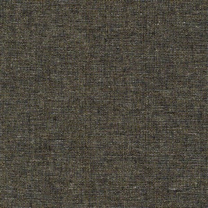 Metallic Gold Fabric, Fabric by the half Yard, Essex Yarn Dyed, Metallic Linen Fabric in Black Gold, E064