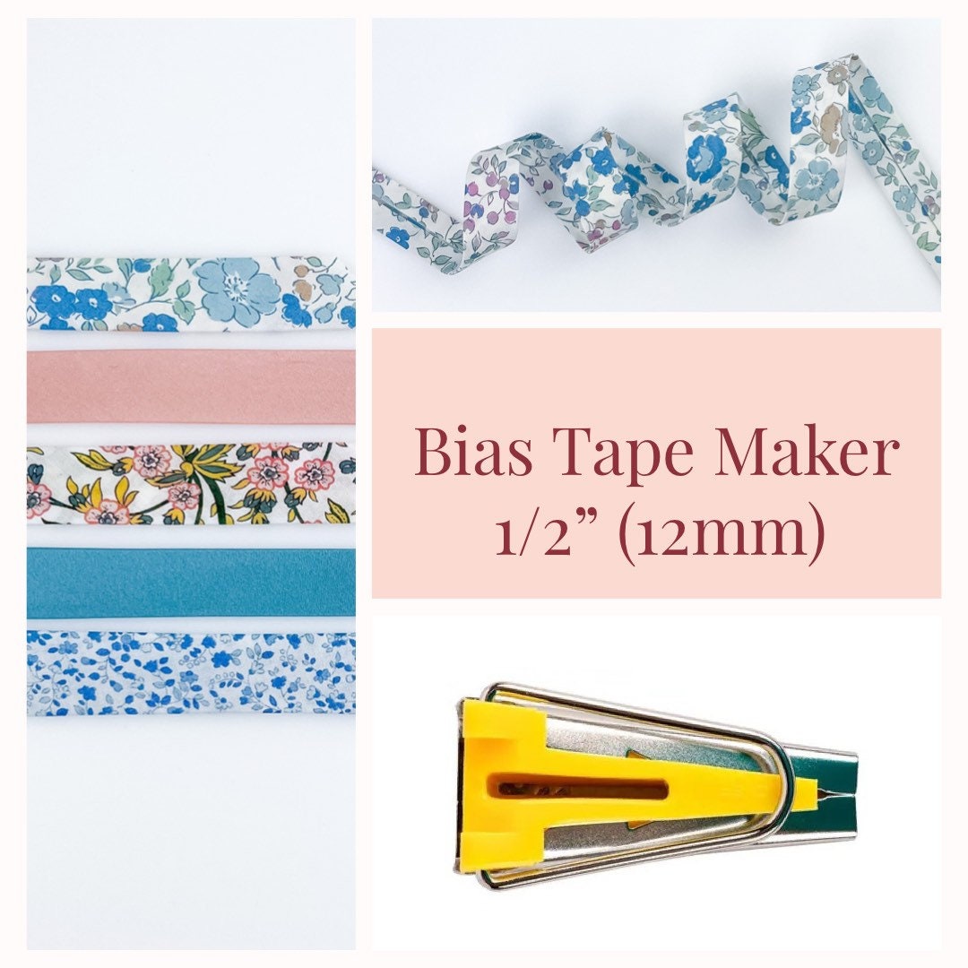 Bias Tape Maker, 1/2 12 Mm, Single Fold Bias Tape Maker 