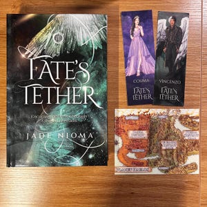 Fate&#39;s Tether Signed Hardcover + Bookmarks