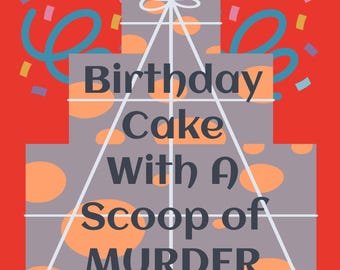 Birthday Murder Mystery Party Kit – Interactive Adult Game Night