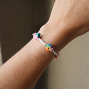 90&#39;s Beaded Bracelet | y2k bracelet, seed bead bracelet