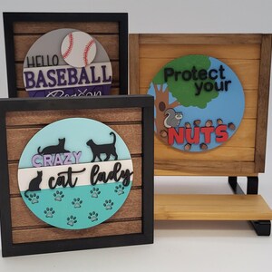 Interchangeable 7x7 Board/Frame for 5" Circles