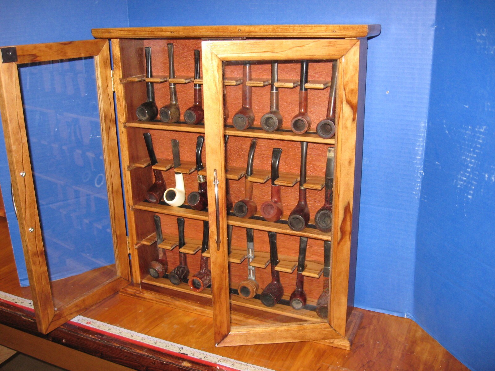 Pipe Rack Display Smoking Tobacco Stand 24 Custom Etsy