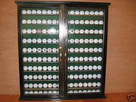 160 Golfball Display Cabinet Rack Custom Item 184 Etsy