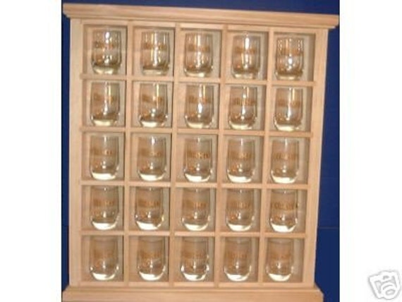 Shot Glass Display Case Rack Shelf Curio Cabinet Item110 - Shot Glass Display Cabinet Shot Glass Display Case Rack Shelf Curio Cabinet Item110 - Shot Glass Display Cabinet
