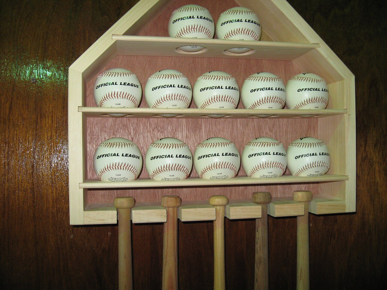 Baseball Mini Bat Display Rack Item 166 Etsy