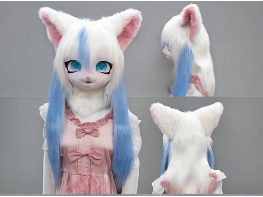 Kigurumi, Furry, Furry Art, Cat Mask, Cat Ears, Furry Mask, Cat Costume ...