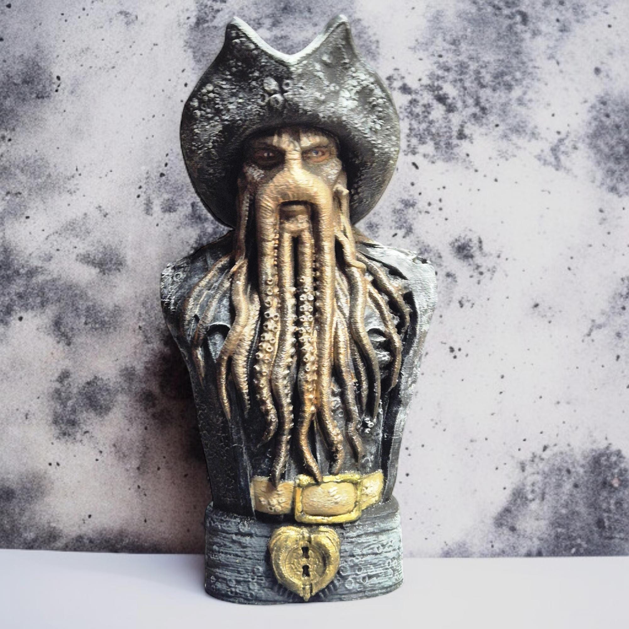 Davy Jones Bust - Etsy