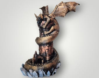 Drache Nr. 2 Würfelturm - Dungeons & Dragons Zubehör DnD Spiel