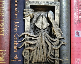Cthulhu Book Nook - 3D Printed Lovecraftian Decor