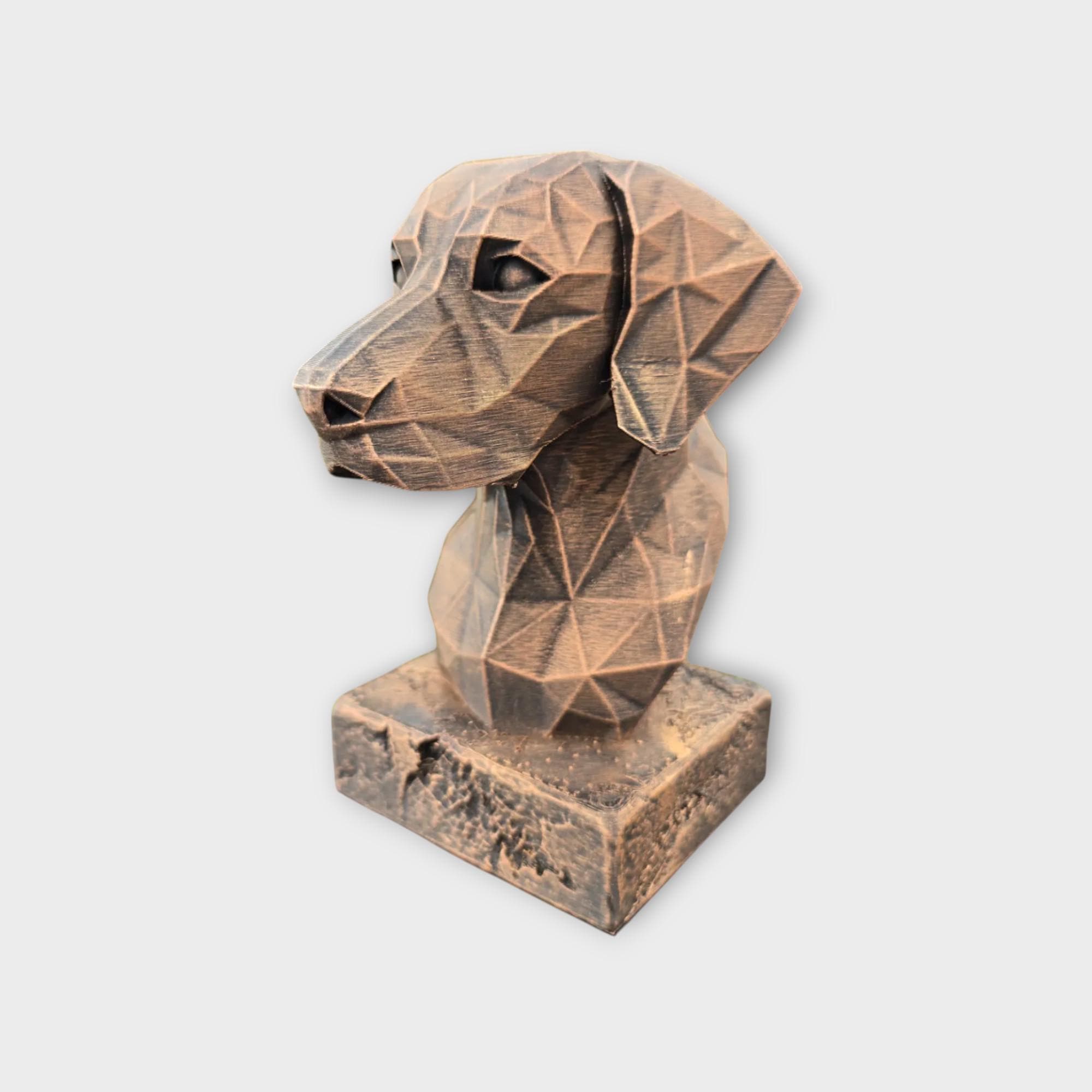 Braque de Weimar, chien pendu statue, édition limitée, ArtDog