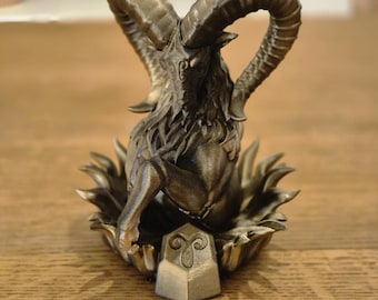 Figurine élégante du signe du Bélier - Art astrologique artisanal - Cadeau d'anniversaire important