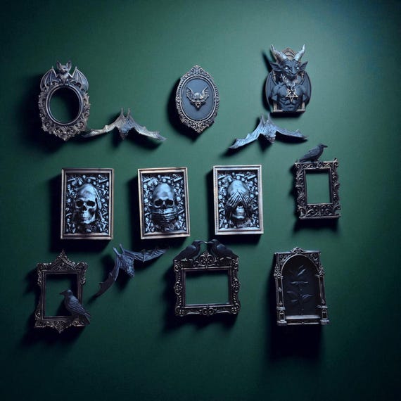 Three Wise Skulls – 3D Printed “see No Evil, Hear No Evil, Speak