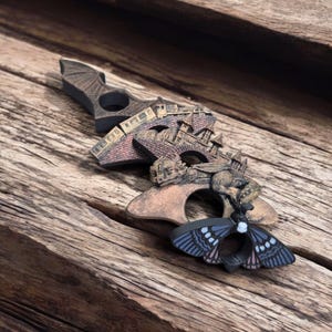 Porta pagine fatto a mano a forma di drago | porta libri con il pollice | regalo perfetto per gli amanti dei libri | ausilio per una lettura confortevole | regalo per topi di biblioteca immagine 4