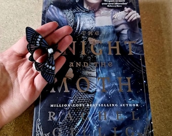 Porta-pagina fatto a mano a forma di falena | porta-libri con il pollice | regalo perfetto per gli amanti dei libri | ausilio per la lettura per una lettura confortevole | regalo per topi di biblioteca