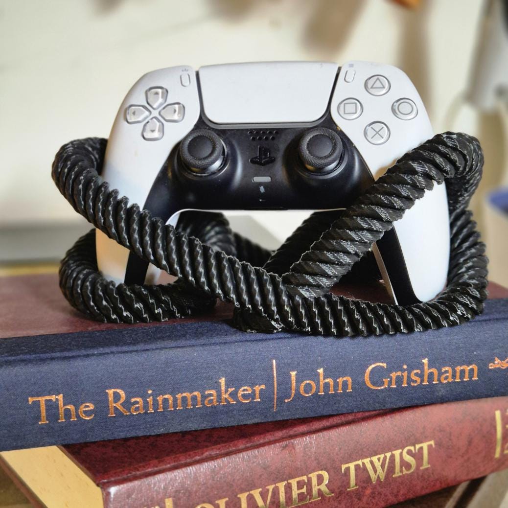 Ps1 Rope Universal 3D Controller Stand - Width Rope Design for Playstation Gift ...