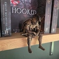 Ancient Greek Warrior Shelf Sitter | Odyssey Inspired Greek Statue | Odysseus Decor | Hoplite Warrior Book Shelf Decor product logo