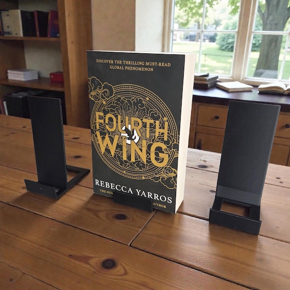 Invisible Book display Holder A must have for book lovers - Bookshelf decor for special books gift
