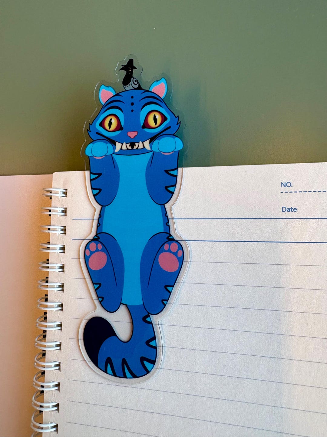 Derpy Bookmark Color K-pop Demon Hunters KPDH Derpy Tiger Sussy Bird Acrylic Bookmark - Etsy