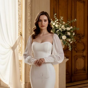 sheer sleeves for sleeveless dress Sheer Sleeves