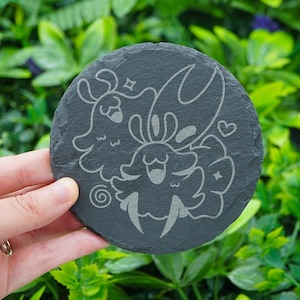 Silksong Hornet Coaster Hollow Knight Gift Video Game Home Decor Cute Coffee Coaster Gamer Birthday Gift Under 10 Silksong Gift Desk Coaster
