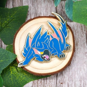 Silverwing Nargacuga Pin Monster Hunter Gift for Friend Pin Collector Birthday Gift Bag Accessories Backpack Pin Video Game Gift Cute Pin