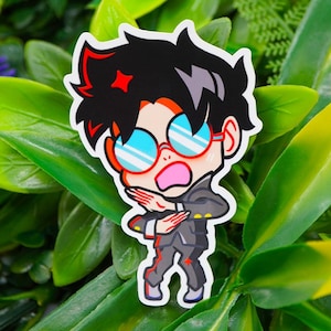 Okarun DanDaDan Sticker Gift for Friend Okarun Fan Art Cute Waterbottle Sticker Cool Car Decal DanDaDan Gift Scrapbooking Sticker
