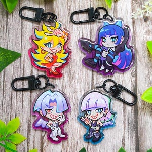 Llavero de bragas y medias, regalo de anime para amigos, lindo dije para mochila, accesorio para billetera, llavero para bolso escolar, regalo de cumpleaños, regalos para menores de 5 años