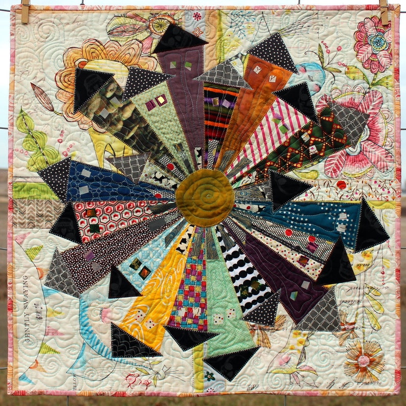 Dresden Neighborhood Mini Quilt Pattern hardcopy image 5