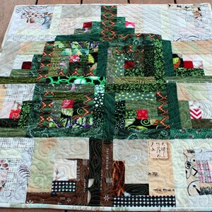 Log Cabin Christmas Tree Block PDF Tutorial - Etsy