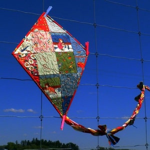 Patchwork Kite Pattern, How To, pdf image 3