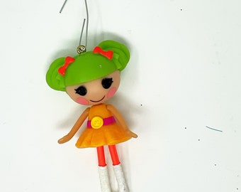 Upcycled Ornament - Lalaloopsy Dyna Might