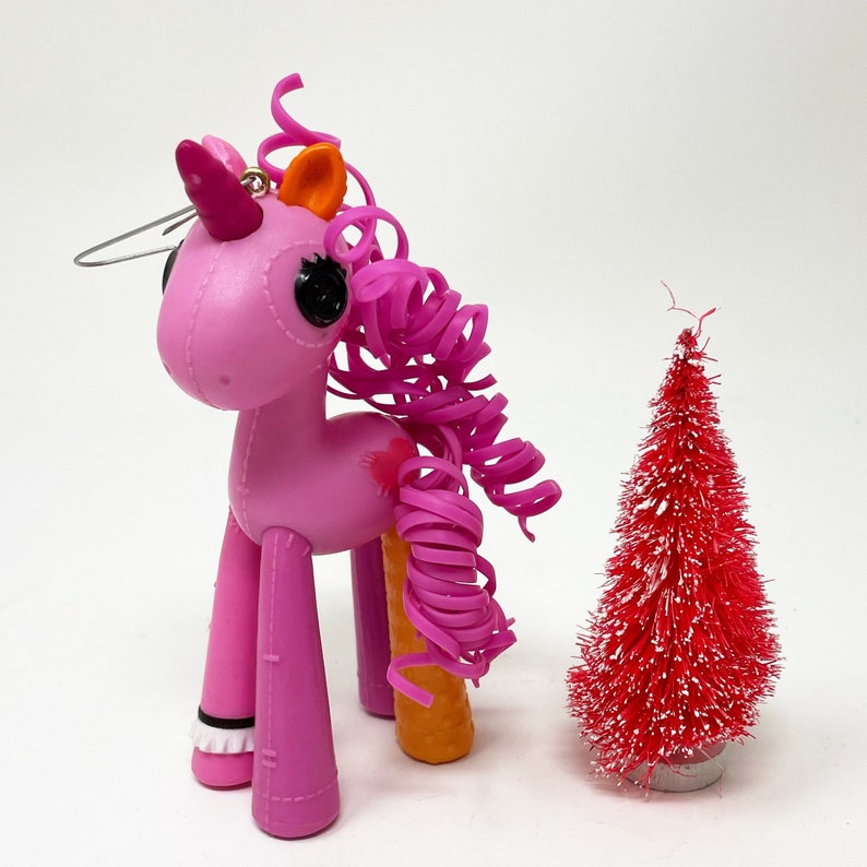 Upcycled Ornament Lala-oops Pony Hazelnut image 1