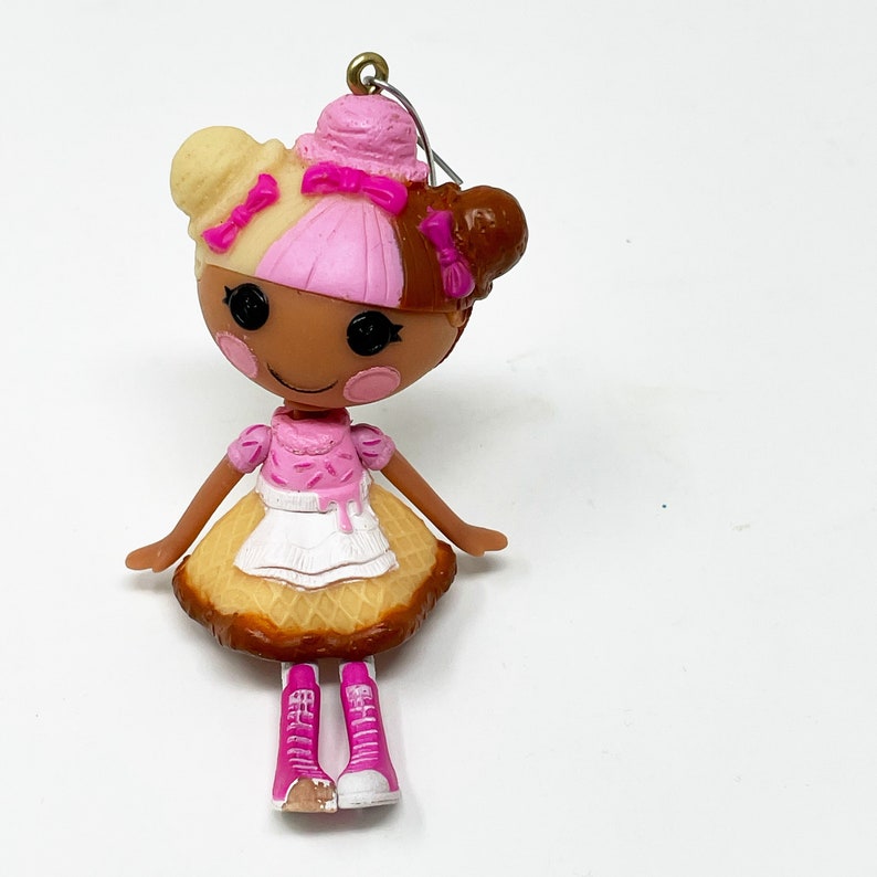 Upcycled Ornament Lalaloopsy Scoops Waffle Cone image 2