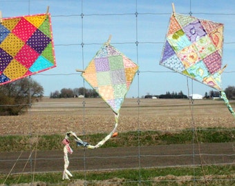 Patchwork Kite Pattern, How To, pdf