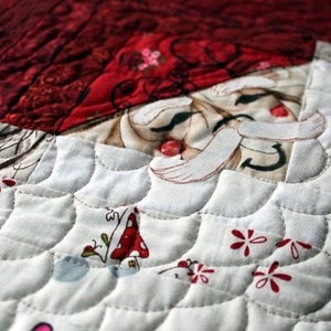 Santa Log Cabin Block PDF Tutorial