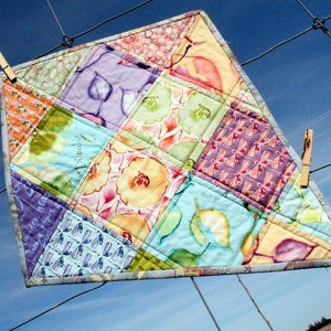 Patchwork Kite Pattern, How To, pdf image 4