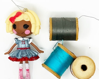 Upcycled Ornament - Lalaloopsy Dot Starlight