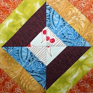 Mosaic, Spools Block PDF Tutorial