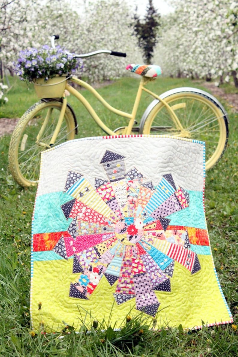 Dresden Neighborhood Mini Quilt Pattern PDF only | Etsy