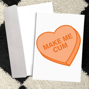 Cartão engraçado para parceiro - Presente de brincadeira | Aniversário, aniversário, só porque sim | Dia dos Namorados | 5” x 7” | Opção de mensagem personalizada | Em branco por dentro