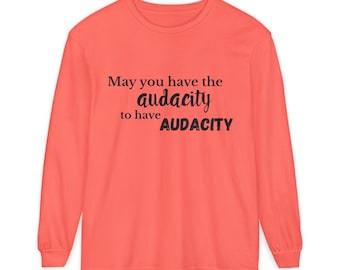Empowerment Long Sleeve T-Shirt, Unisex Tee, Positive Vibes Shirt, Inspirational Clothing, Self-Confidence Top