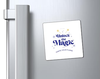 Magic Day Quote Magnet | Refrigerator Magnet, Inspirational Phrase