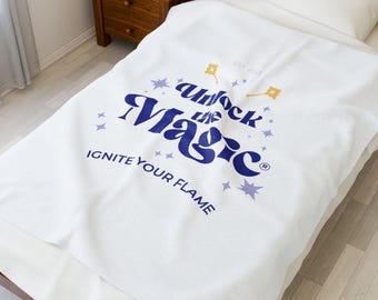 Magic Blanket Velveteen Plush Blanket | Soft Throw, Cozy Home Decor