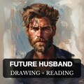 Future Husband Drawing, Soulmate Drawing and Reading, Hyper Realistic Spouse Drawing, Soulmate Reading, Draw My Future Husband