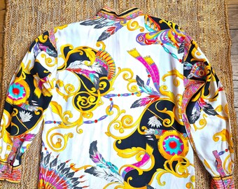 ジャンニ・ヴェルサーチ シルク アトリエ ヴェルサーチ ヴィンテージ