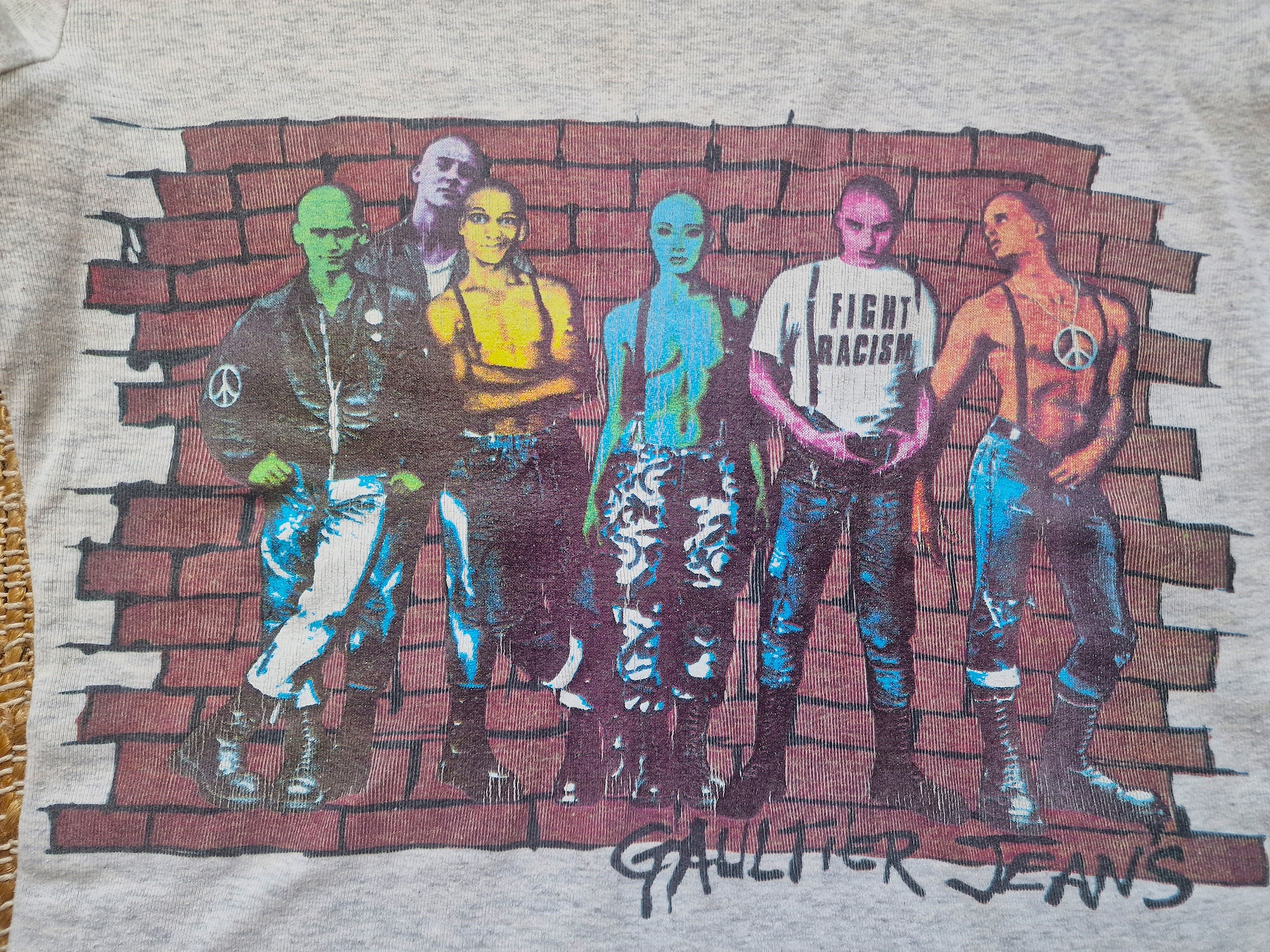 Gaultier Tattoo Top - Etsy Gaultier Tattoo Top - Etsy